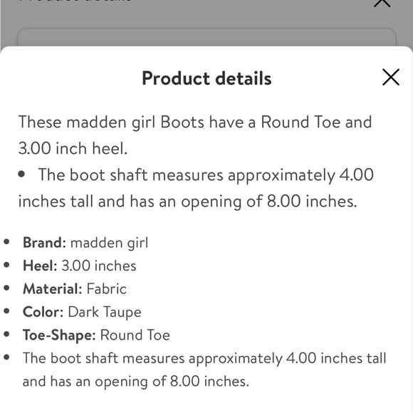 Madden Girl boots 8.5 - Picture 7 of 16